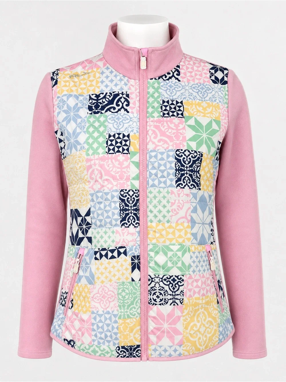 RLX Ralph Lauren Patchwork Quilted Golf Jacket Large NWT